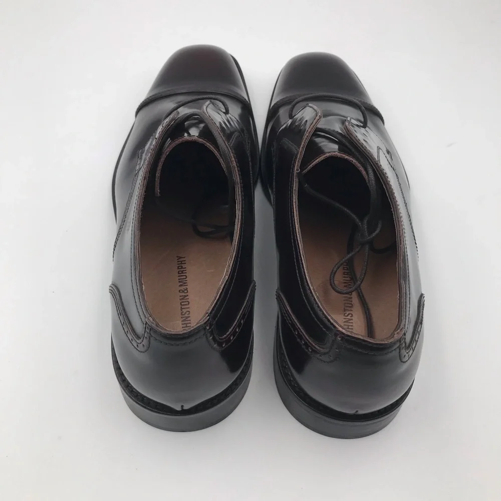 NWOB Johnston & Murphy Knowland Leather Dress Shoe